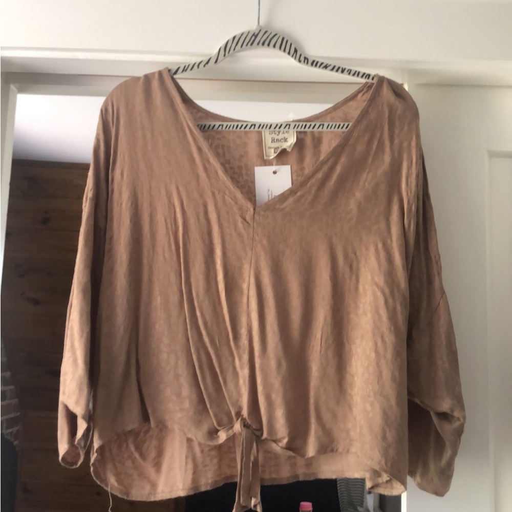 Flowy Leopard Top